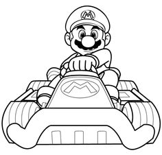 236x226 Go Kart Pictures To Color Free Download