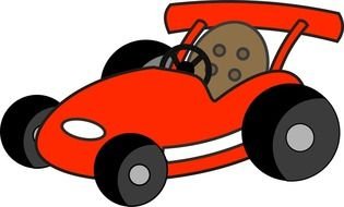 315x190 Go Kart, Drawing Free Image