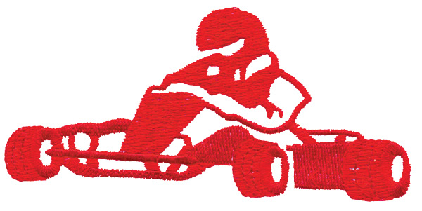 600x301 Collection Of 'go Kart Silhouette' Download More Than Images