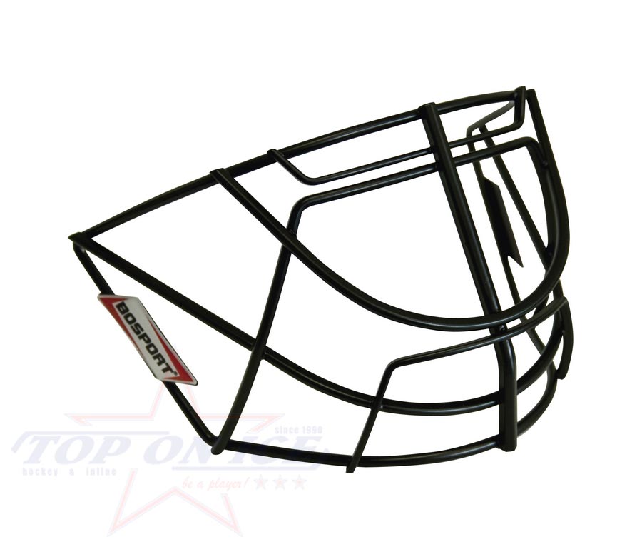 900x780 Goalie Cage Bosport Black