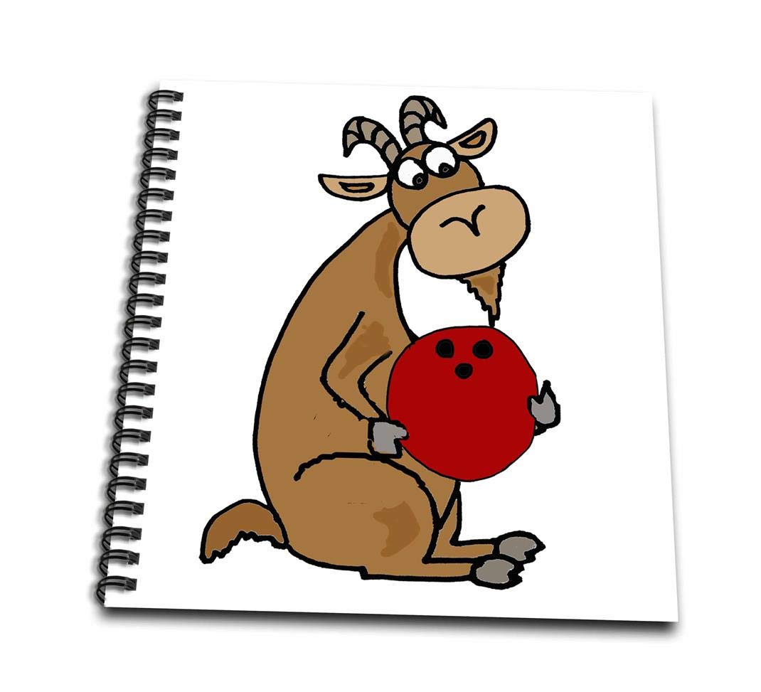 1070x973 Cute Funny Goat Bowling Cartoon Drawing Book