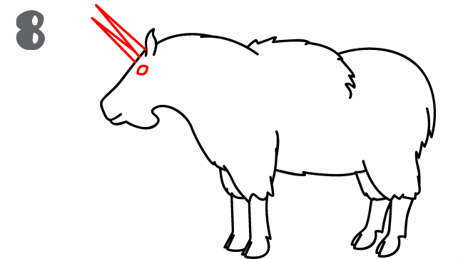 642x363 How To Draw A Mountain Goat