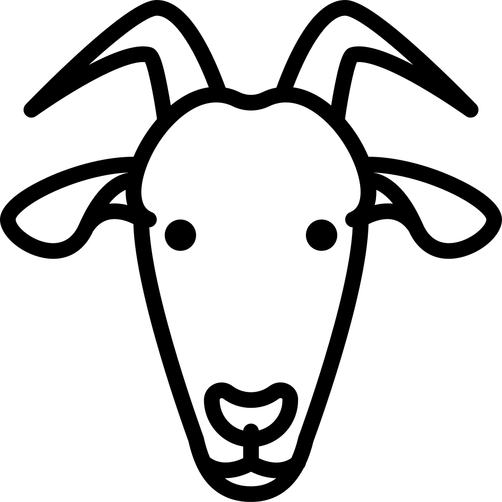980x980 Goat Head Transparent Png Clipart Free Download