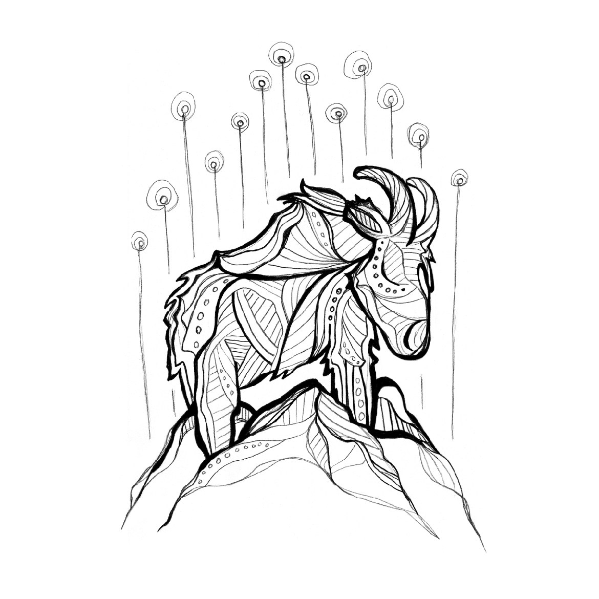 1170x1170 Mt Goat Lines Tessa Kate Creates