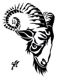 223x300 Goat For Tattoo