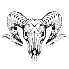 240x240 Goat Skull Vector Photos, Royalty Free Images, Graphics, Vectors
