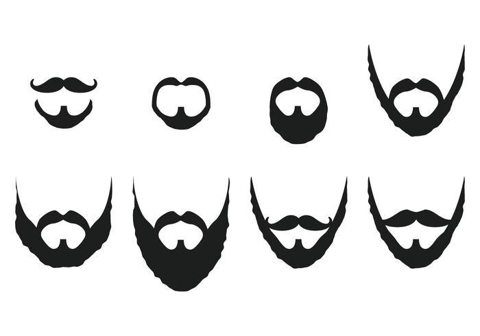 700x490 Beard Free Vector Art