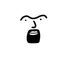 220x200 goatee drawing art prints redbubble