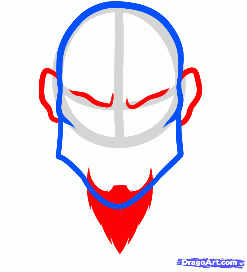 853x940 How To Draw Kratos Easy, Step