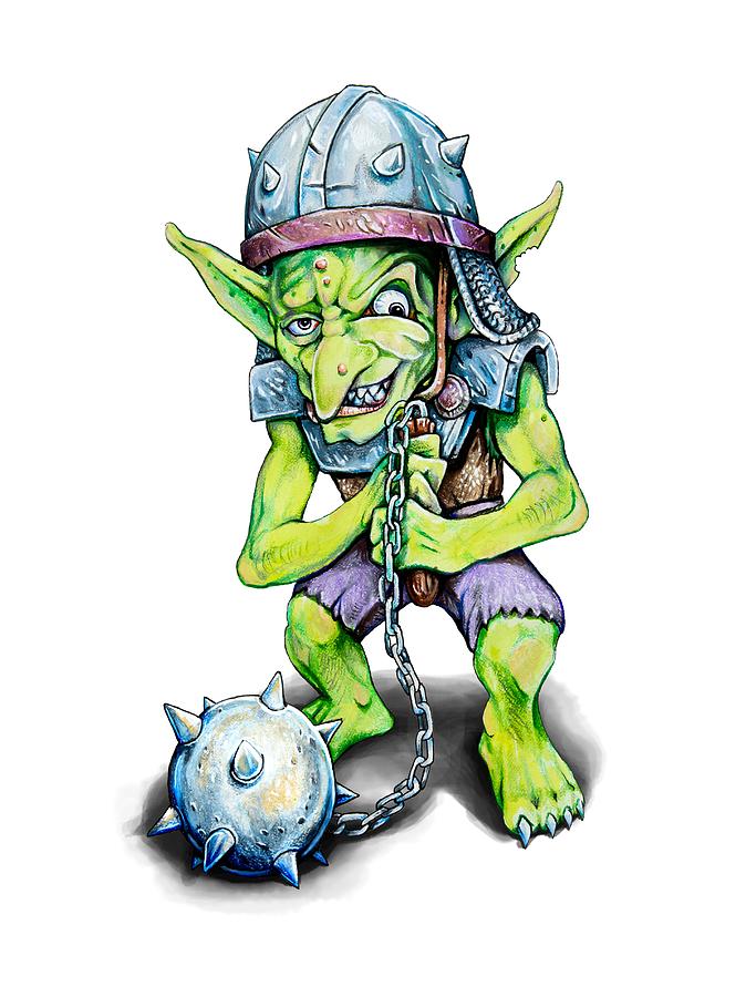 674x900 Goblin Drawing