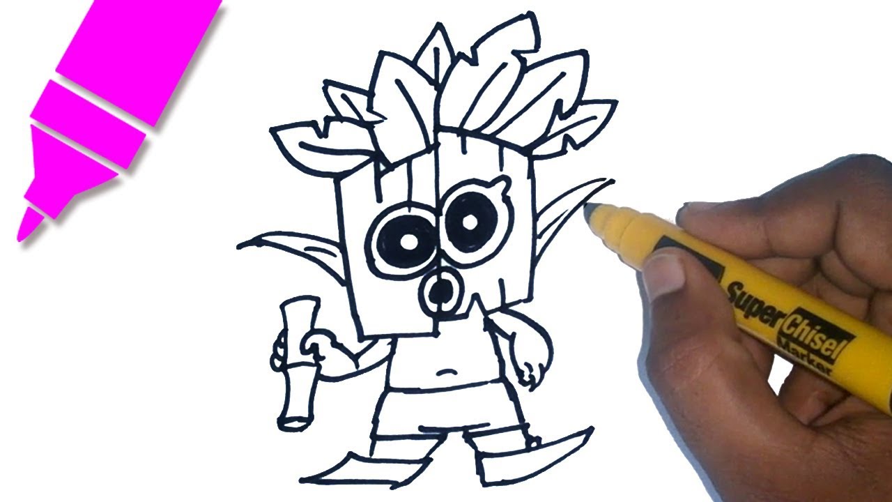 1280x720 How To Draw Dart Goblin Clash Royale Easy Step