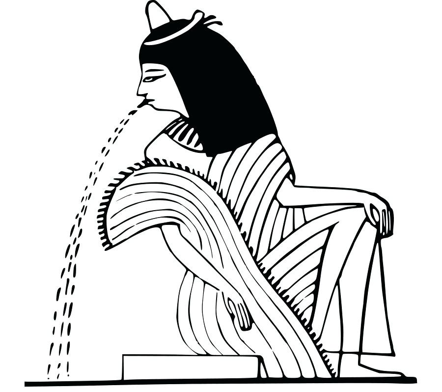 900x800 Drawing Egyptian Gods God Step