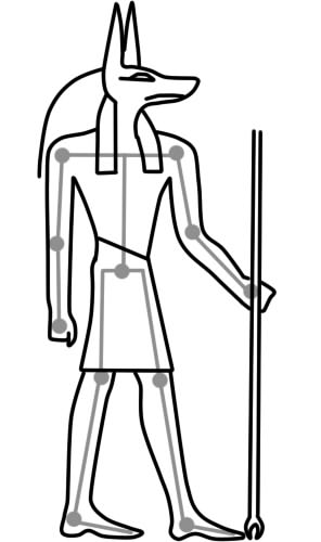 296x500 How To Draw Anubis The God Of Death