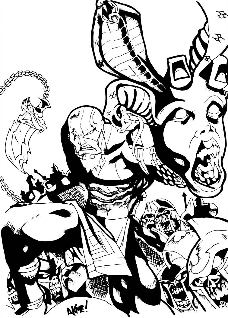 756x1057 Kratos The God Of War Black And White