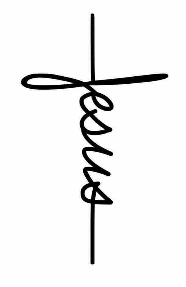 God On Cross Drawing | Free download on ClipArtMag