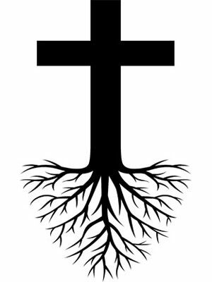 300x400 Cross Tree Roots Tattoo Design Coffee Shop Ideas Christian