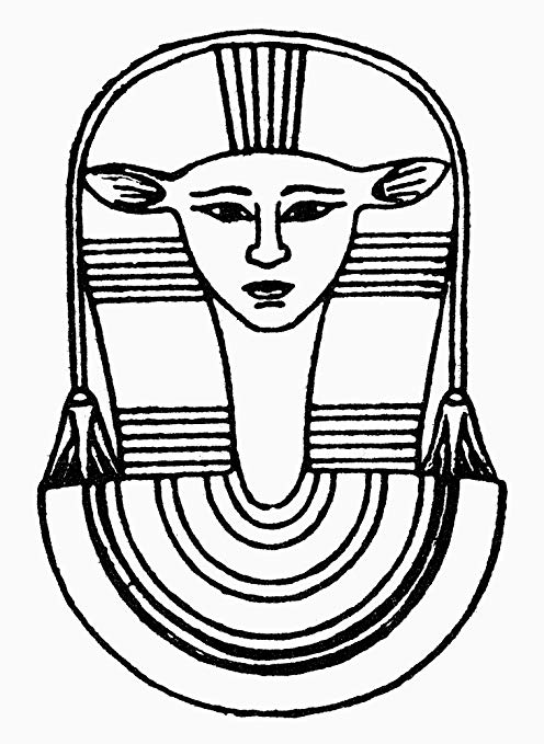 496x679 Egyptian Symbol Hathor Nhathor, The Ancient Egyptian Goddess