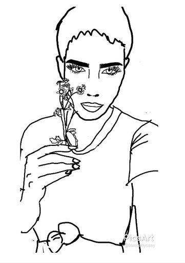 361x512 Halsey Drawing Young Gods Amino