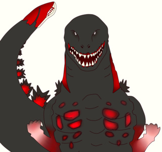 320x300 another godzilla resurgence drawing! this time i actually made