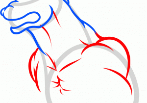 300x210 Drawing Godzilla Step