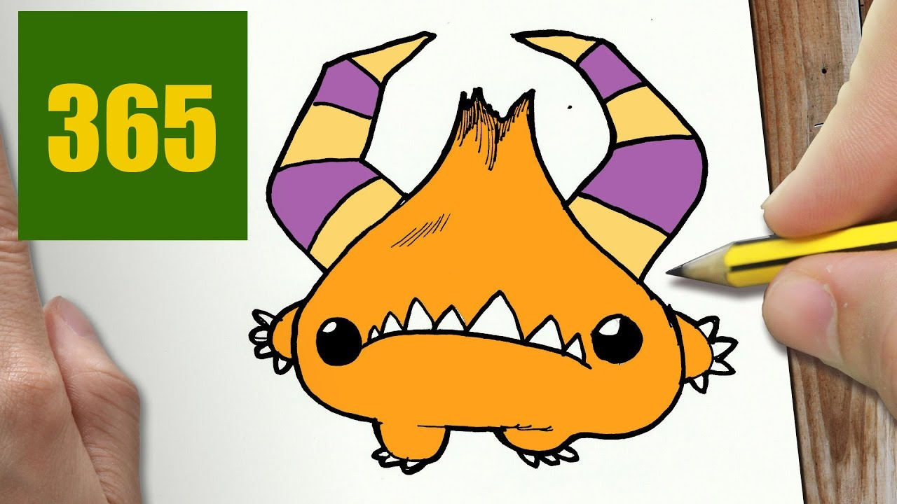 1280x720 Easy To Draw Monsters How To Draw A Easy Monster How To Draw