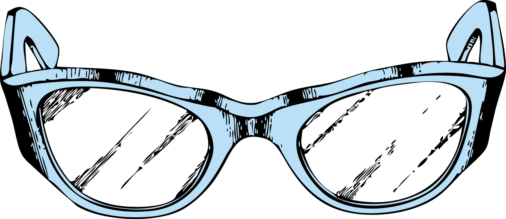 1731x750 Sunglasses Goggles Drawing Cartoon Cc0