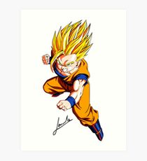 210x230 Gohan Drawing Art Prints Redbubble