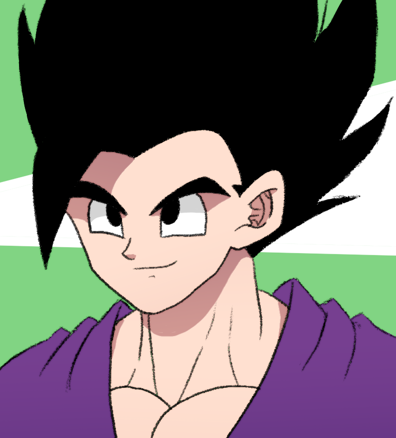 811x898 quick buu saga gohan drawing tweet added