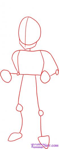 208x520 Step How To Draw Kid Gohan From Dragonball Z