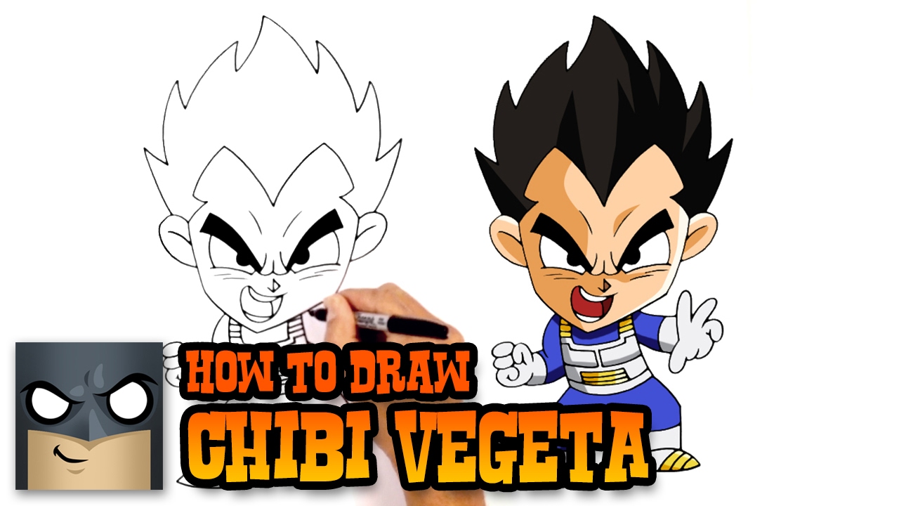 1280x720 How To Draw Vegeta Dragon Ball Z