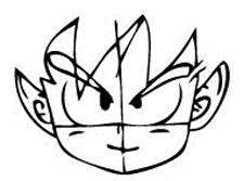 225x167 How To Draw Son Goku As A Child From Dragon Ball Z With Drawing