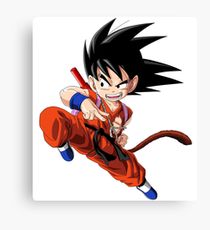 210x230 Kid Goku Drawing Canvas Prints Redbubble