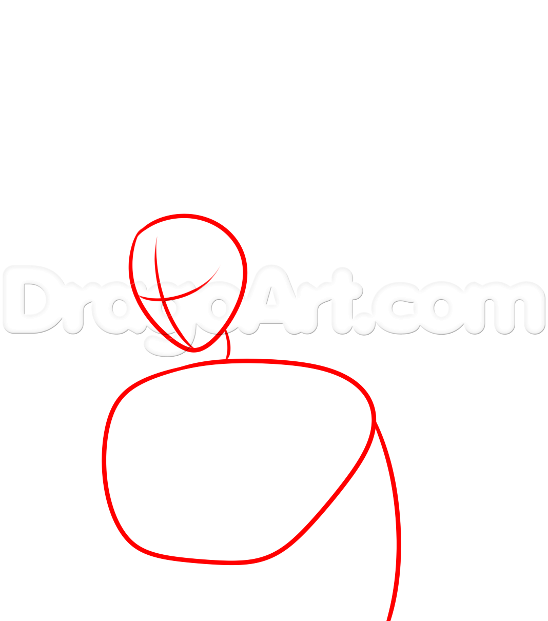 1068x1210 Draw Super Saiyan Goku, Step