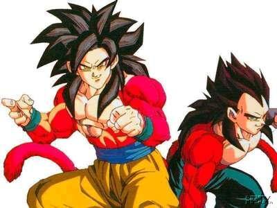 400x300 Dragon Ball Z Goku And Vegeta Super Saiyan