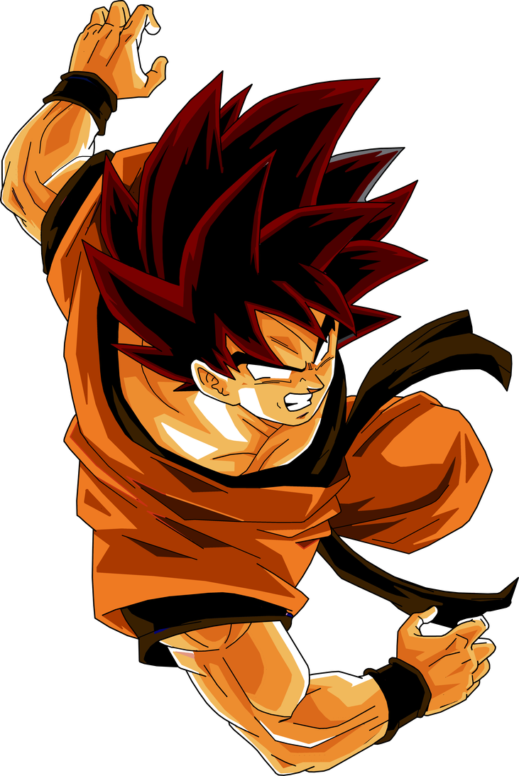 731x1093 goku false super saiyan palette