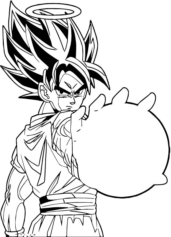 602x832 Goku We Coloring