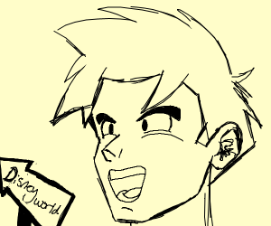 300x250 Goku In Disneyland