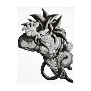 300x300 Goku Drawing