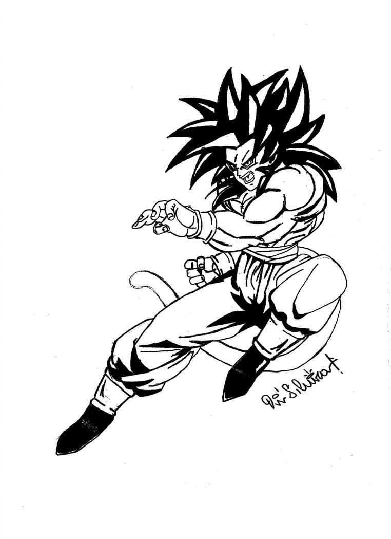 762x1049 Sketch Goku