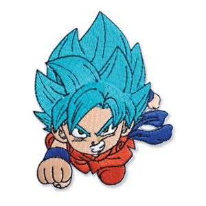 300x300 Dragon Ball Super Ssgss Saiyan God Goku Fist Iron Sew On Patch