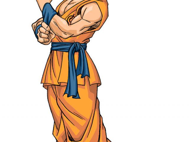 640x480 Goku Clipart