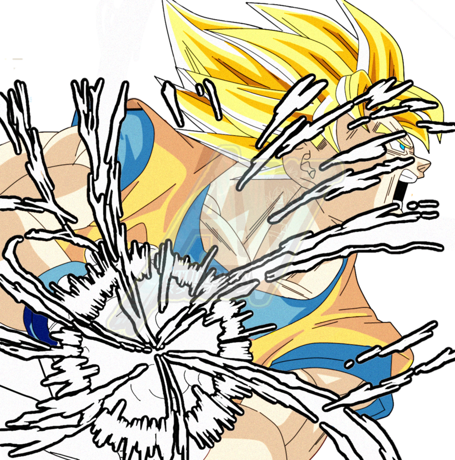 889x898 Kamehameha Drawing Fan Art Frames Illustrations Hd Images