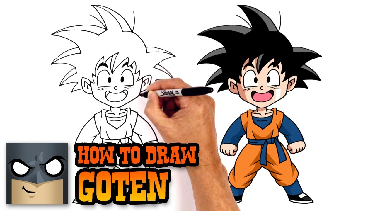 1280x720 How To Draw Goten Dragon Ball Z