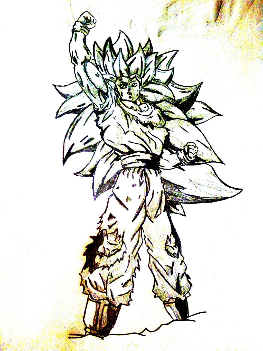 1024x1366 Goku Dragon Punch