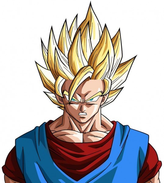 538x600 Goku Super Saiyan Pictures