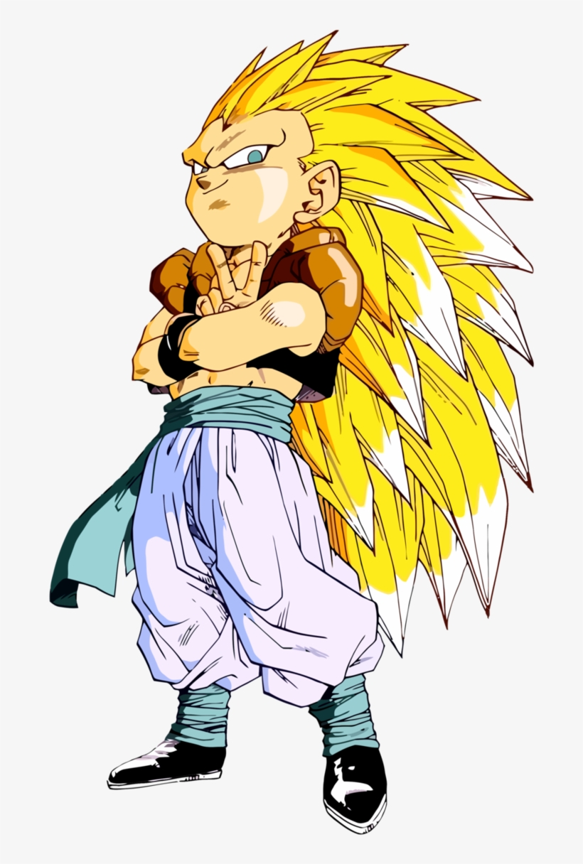 820x1216 Super Saiyan Gotenks Png Image Transparent Png Free Download