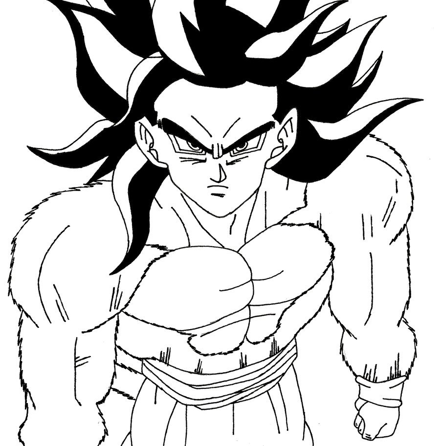 900x913 kid goku coloring pages kid goku coloring pages az coloring pages