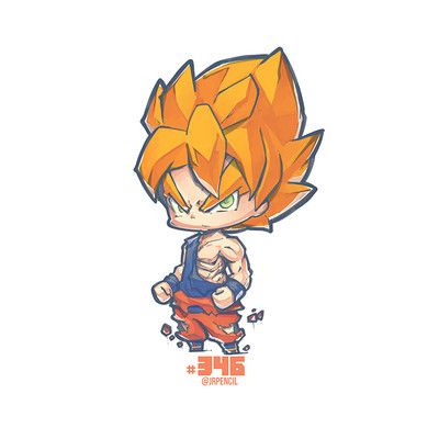 400x400 How To Draw Chibi Vegeta