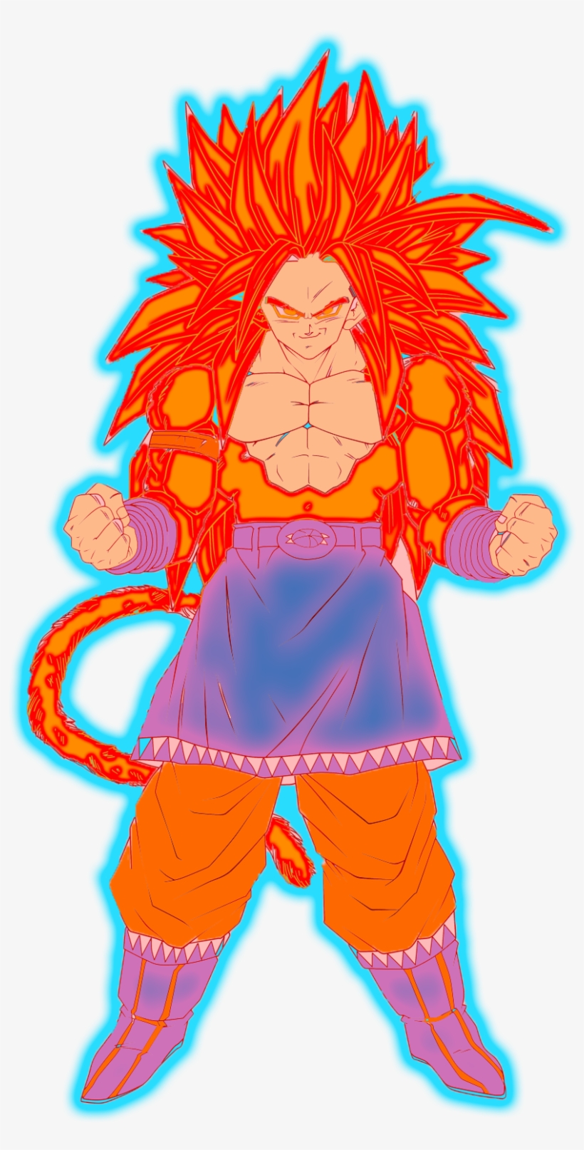 820x1614 Super Saiyan God