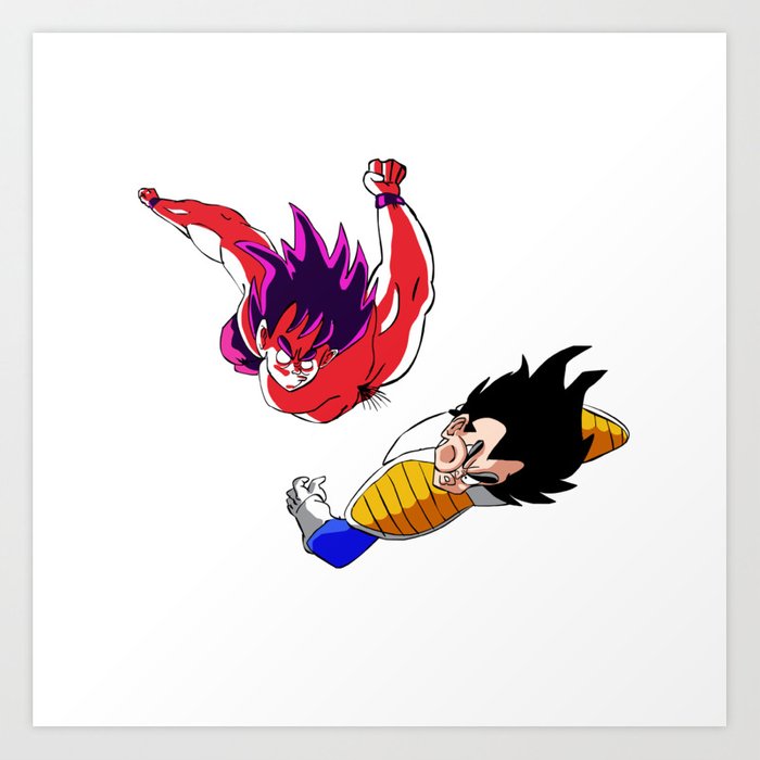 700x700 Goku Versus Vegeta